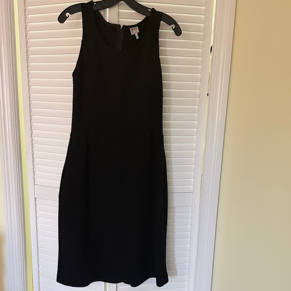 Armani Black Sleeveless Midi Dress with jacket - Picture 1 of 11